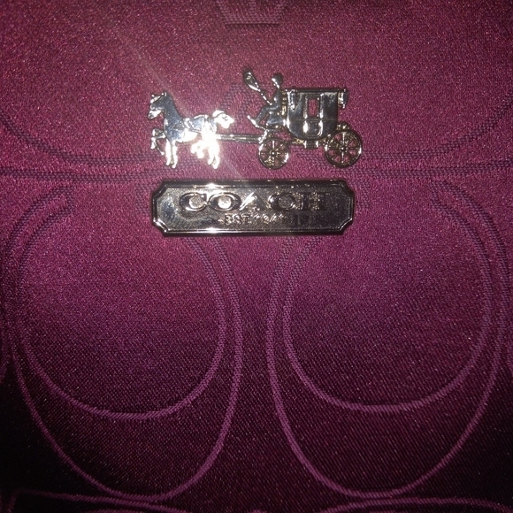 🖤Rare Coach Berry op art jacard signature satchel/tote - Picture 2 of 11